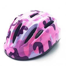 Afuraes Kids Bike Helmet Road Mountain Bike Helmet Children Multi-sport helmet for Boys/girls Camouflage Pattern Shiny - B07CZZMW3V
